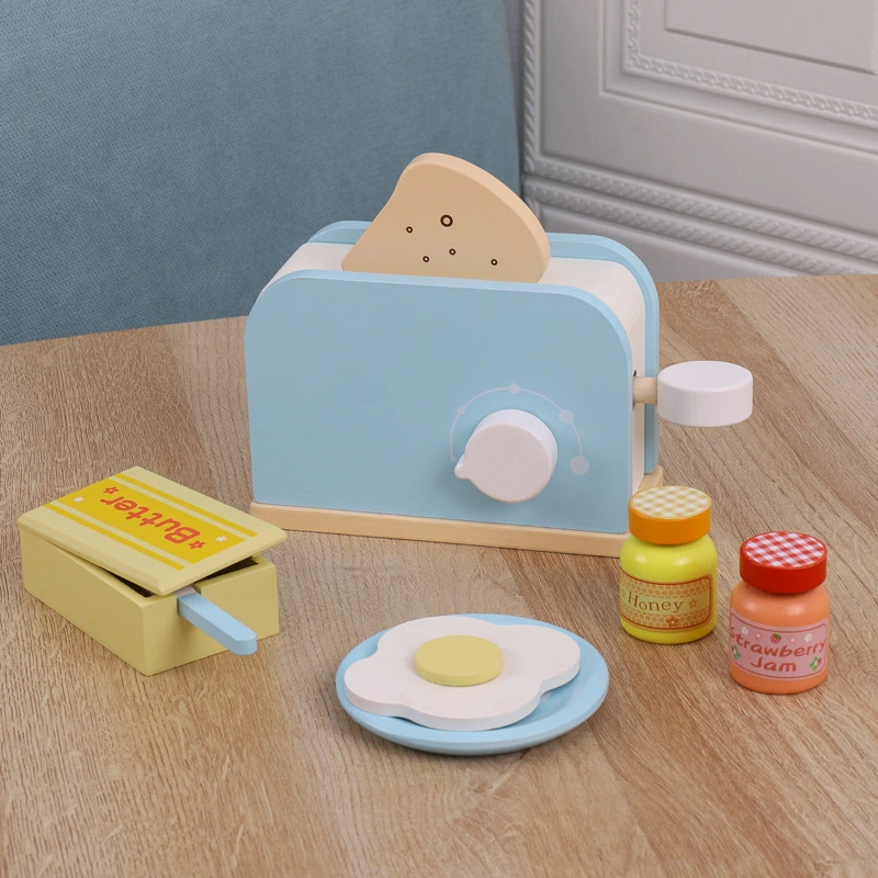 1 Set Play Toaster Kids Kitchen Appliance Set Simulation Toaster Toy  Role Play Set