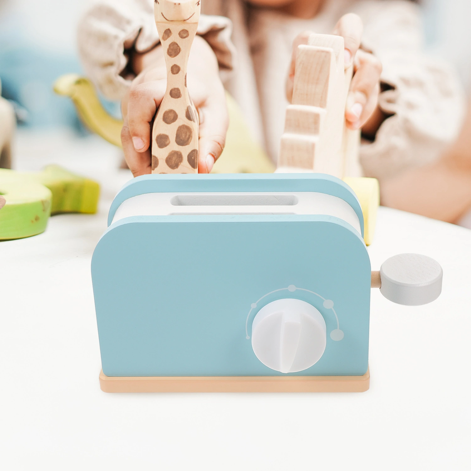 1 Set Play Toaster Kids Kitchen Appliance Set Simulation Toaster Toy  Role Play Set