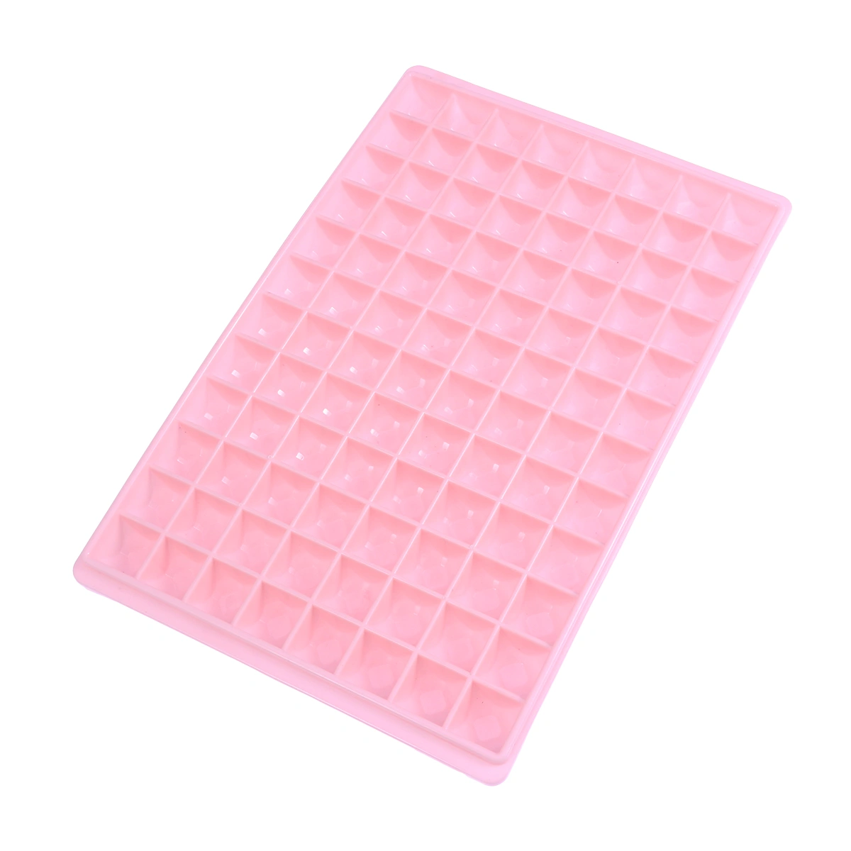 Mini Ice Molds Ice Cube Tray with 96 Diamond Cubes (Random Color)
