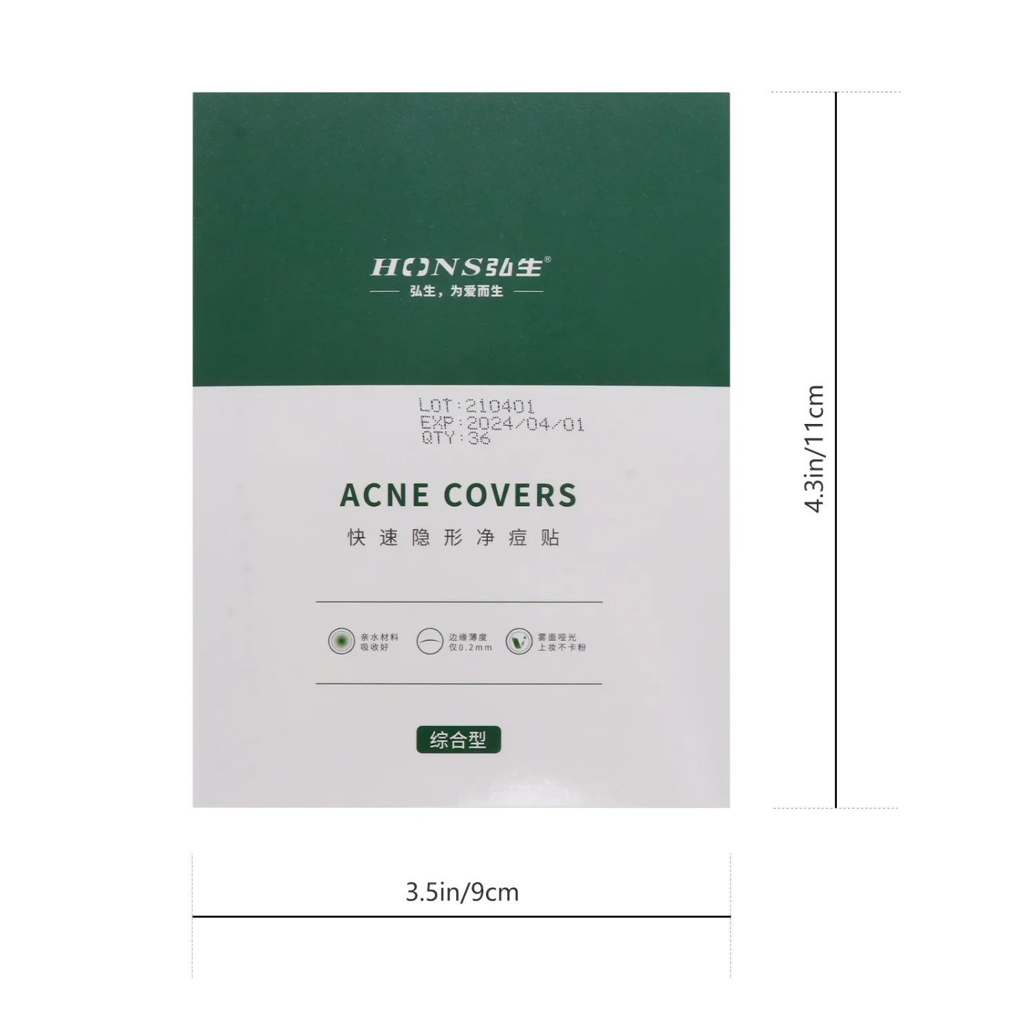 120 Pcs Invisible Acne Removing Hydrocolloid Acne Stickers Transparent Acne Patches
