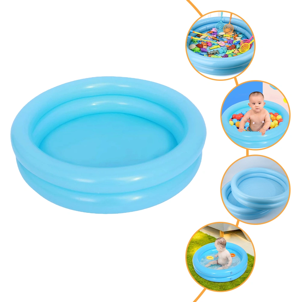 Inflatable Swimming Pool Round Design Inflatable Pool Children Paddling Pool