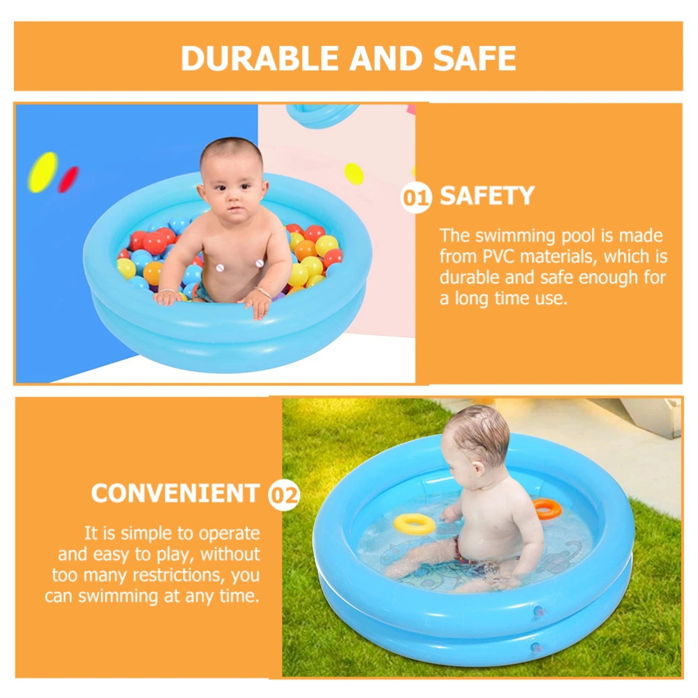 Inflatable Swimming Pool Round Design Inflatable Pool Children Paddling Pool