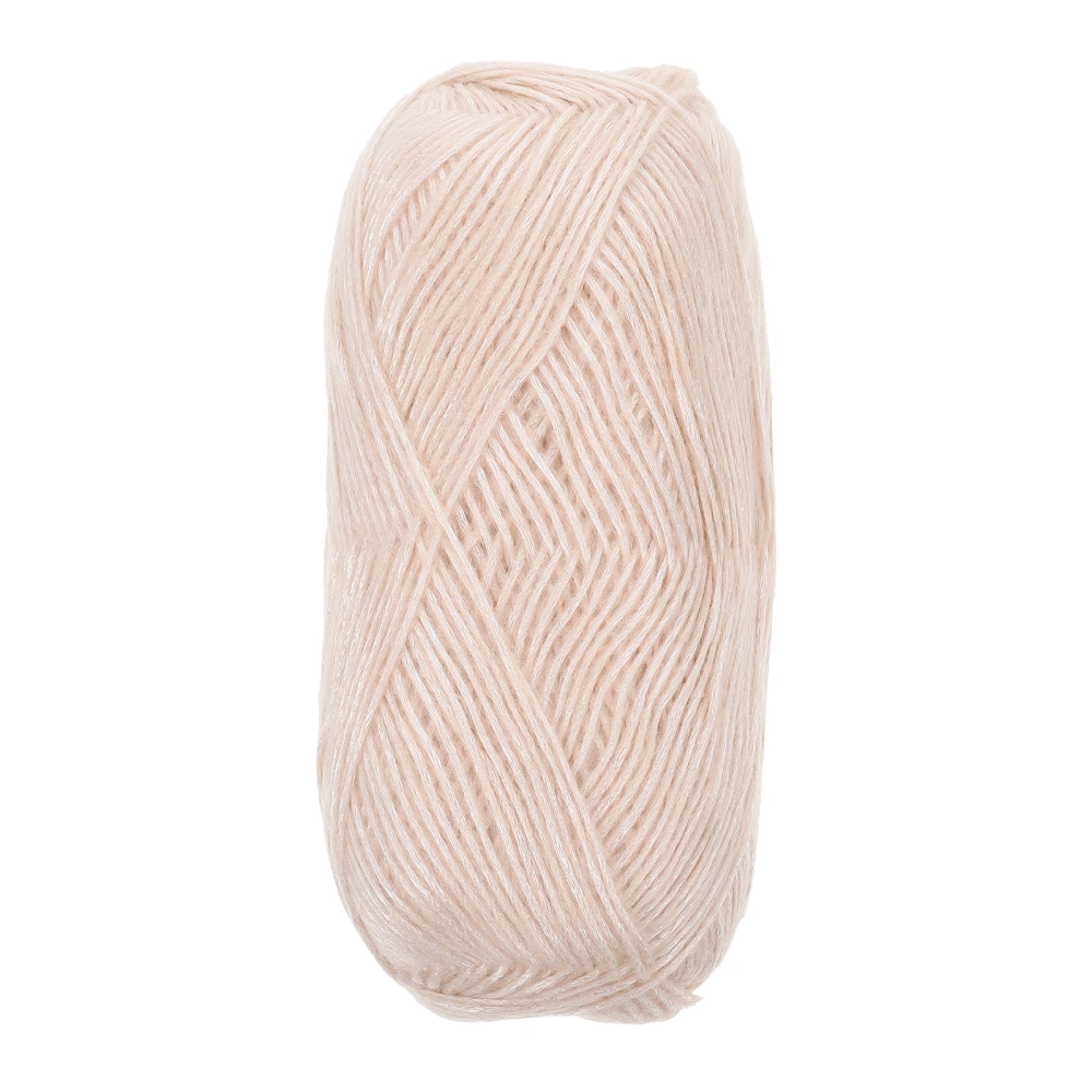 1 Roll Cotton Thread Hand Knitted Cotton Scarf Yarn Handmade Cotton Thread