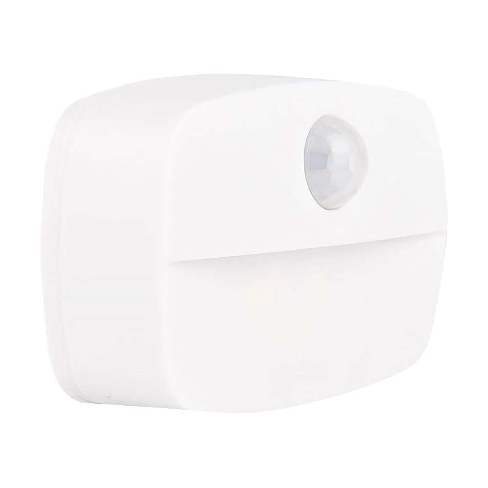 1Pc Smart LED Human Sensor Cabinet Light Wardrobe Lamp Night Light (White)