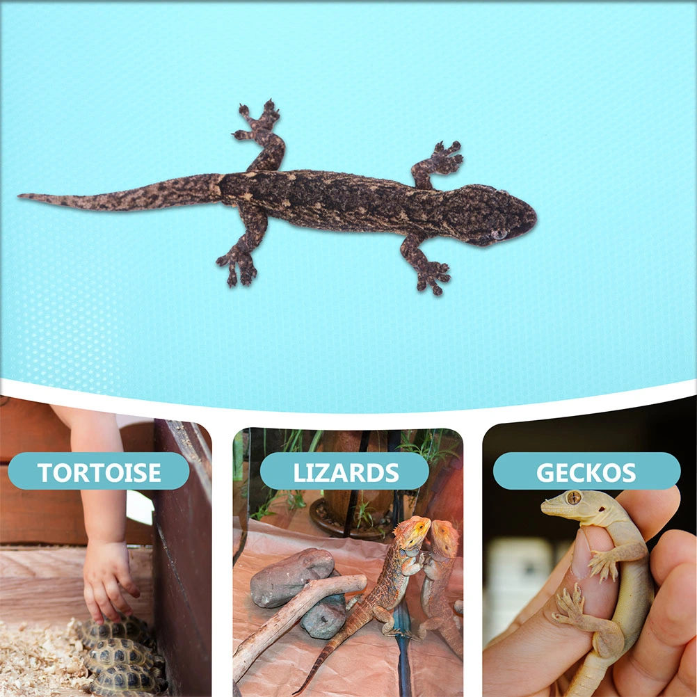 Reptile Habitat Pad Bedding Tank Accessories Reptile Carpet Substrate Mat for Reptile Tank