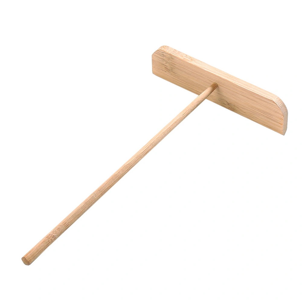 Wooden Bamboo Crepe Spreader Pancake Scraper Pancake Spreader(23X13X3.5CM)