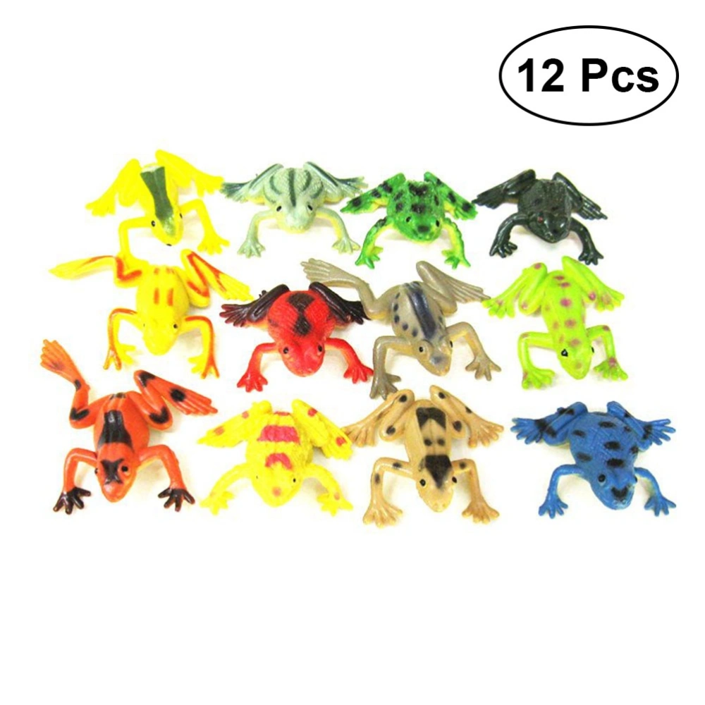 12pcs Simulation Tropical Figure Model Preschool Kids Educational Toys