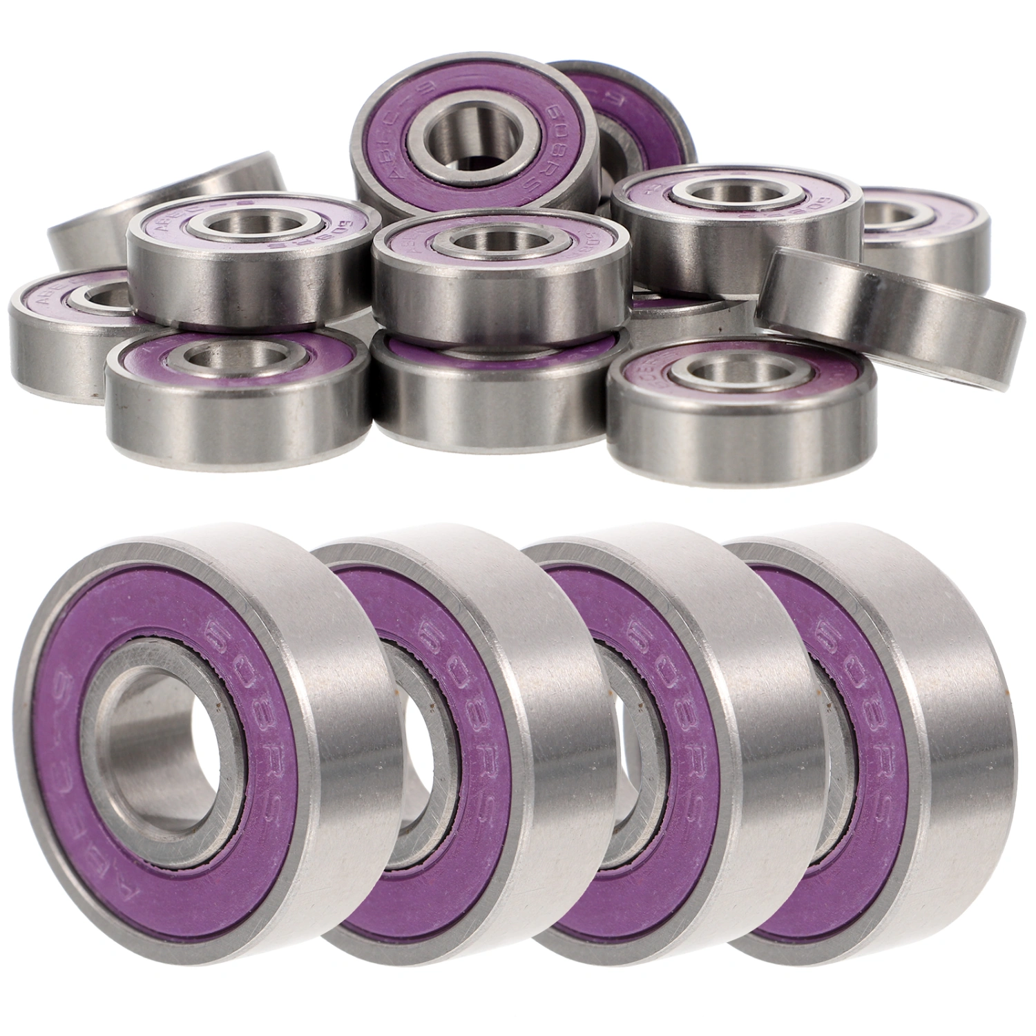 16Pcs Skateboard Bearings Ball Bearings Longboard Bearings Scooters Bearings