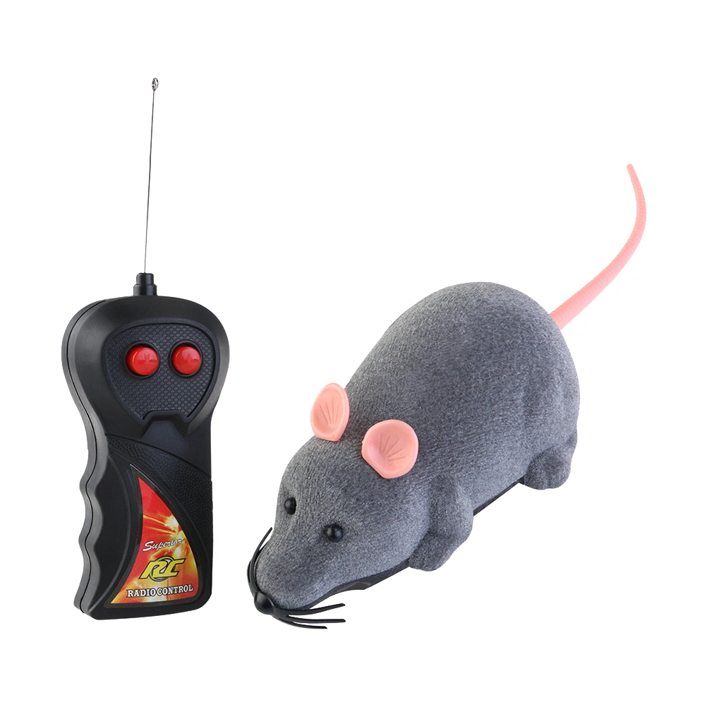 2pcs Simulated Mouse Toys Mouse Model Toy with 2pcs Remote Controllers
