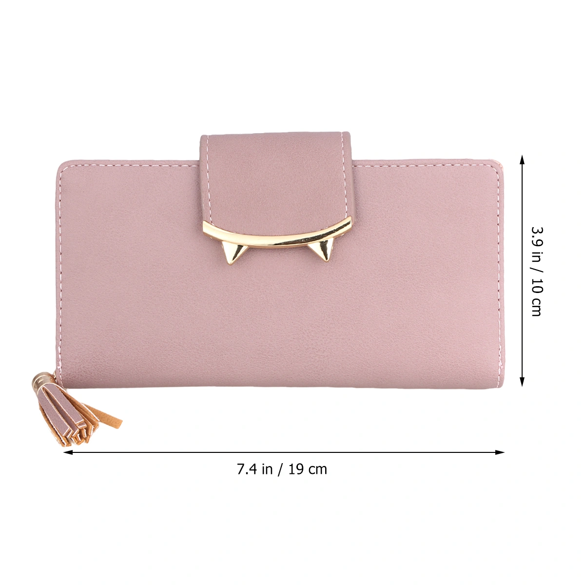 Cat Ear Wallet Fashionable Wallet Tassel Student Wallet Lovely Purse for Girl