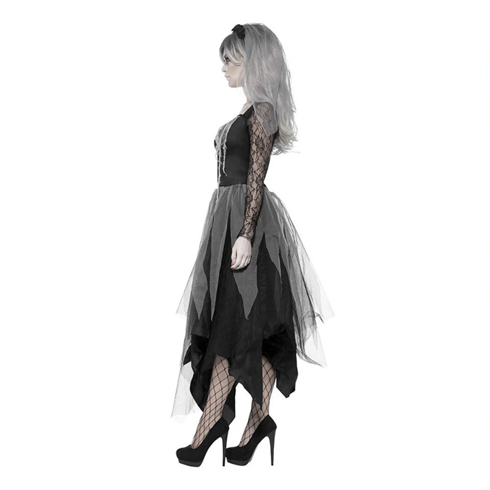 Halloween Theme Creepy Ghost Bride Costume Horror Stage Performance Costumes