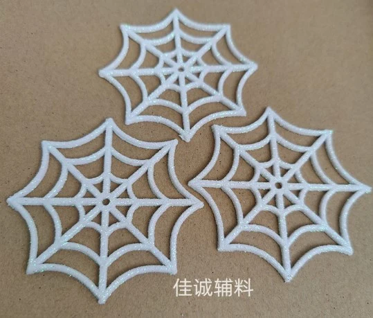 10pcs Plastic Spider Web Cobweb Halloween Party Haunted House Decoration Props