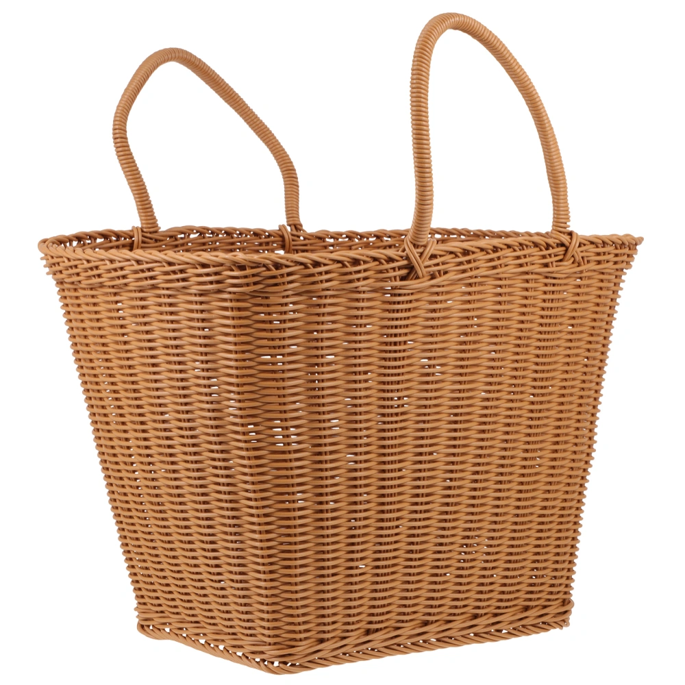 1pc Decorative Rural Style Outdoor Storage Basket Durable Picking Storage Holder