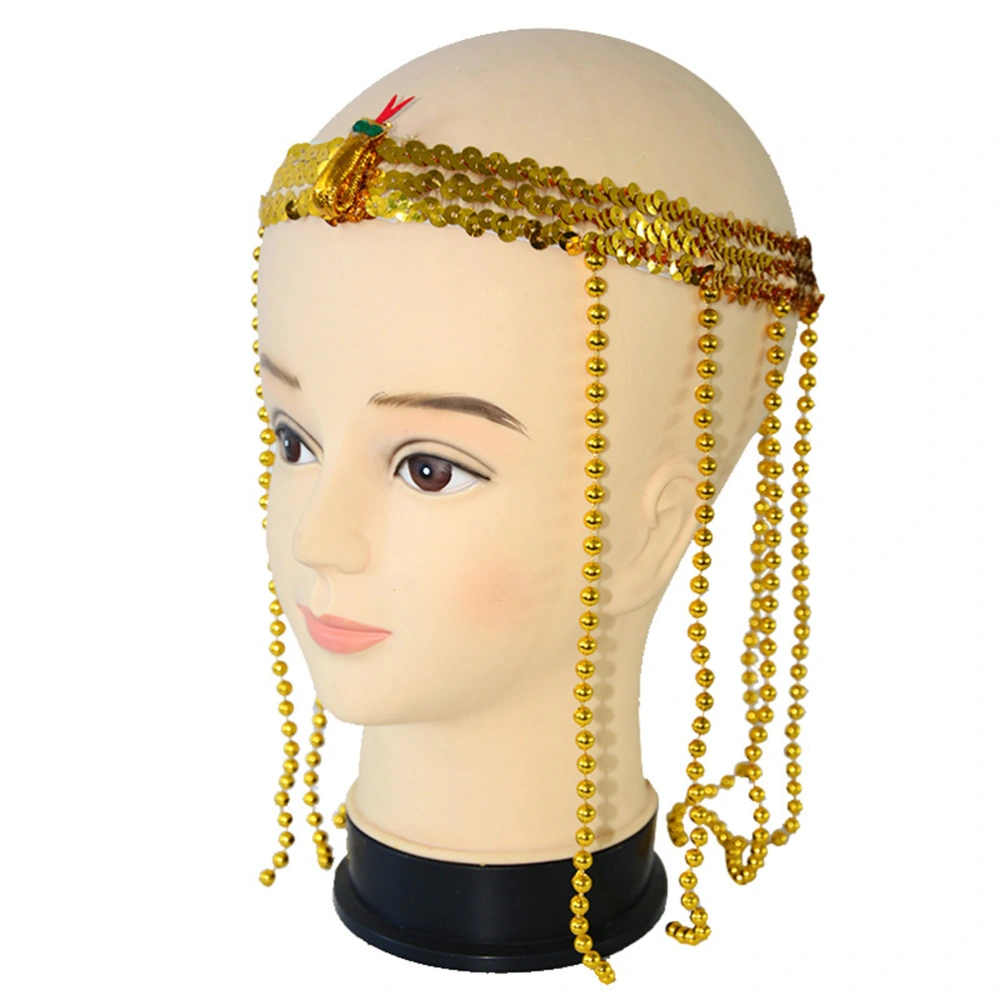 Novelties Women's Egyptian Costume Accessory Snake Beaded Headpiece