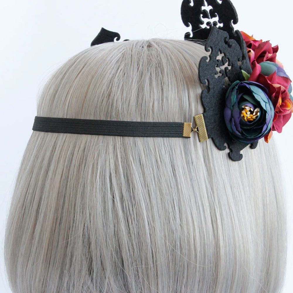 1Pc Halloween Wreath Hair Band Crown Hair Western Style Hair Accessory for Wedding Party Photography