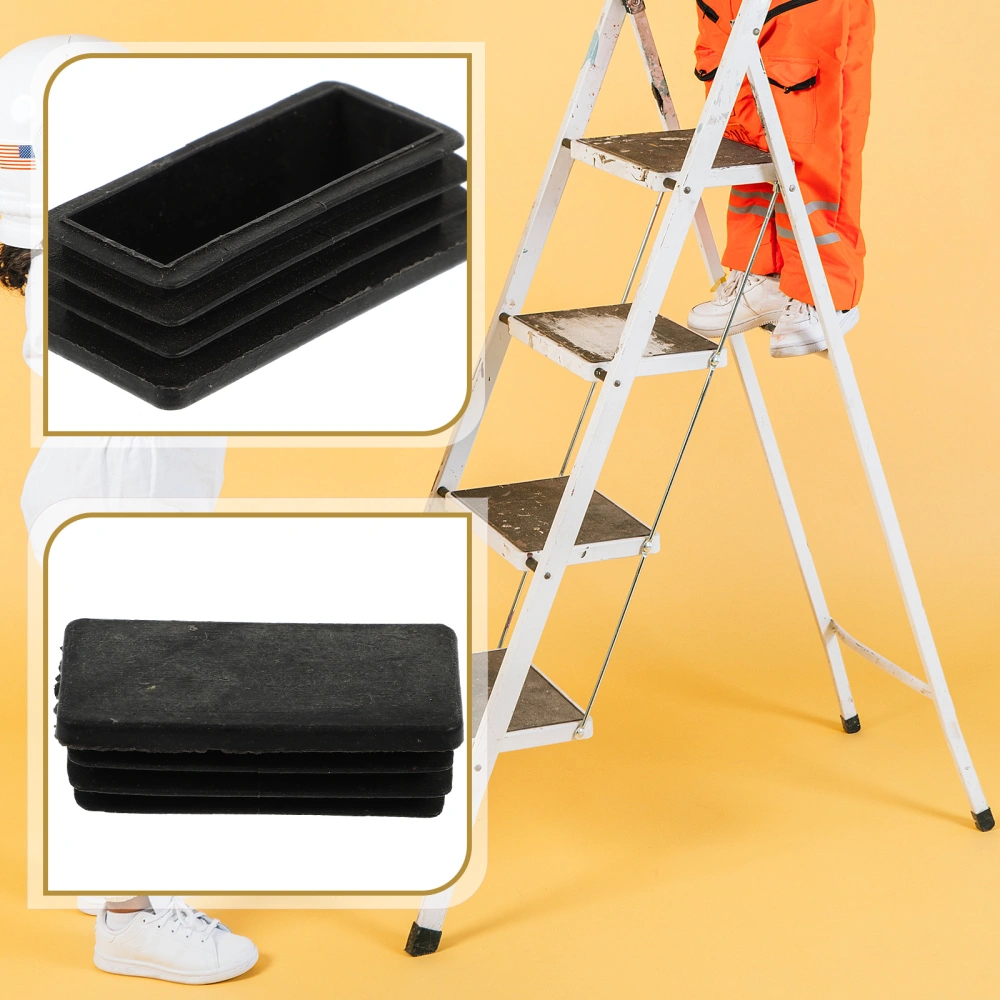 4pcs Telescoping Ladder Non-slip Feet Mats Ladder Feet Cover Protector for Home