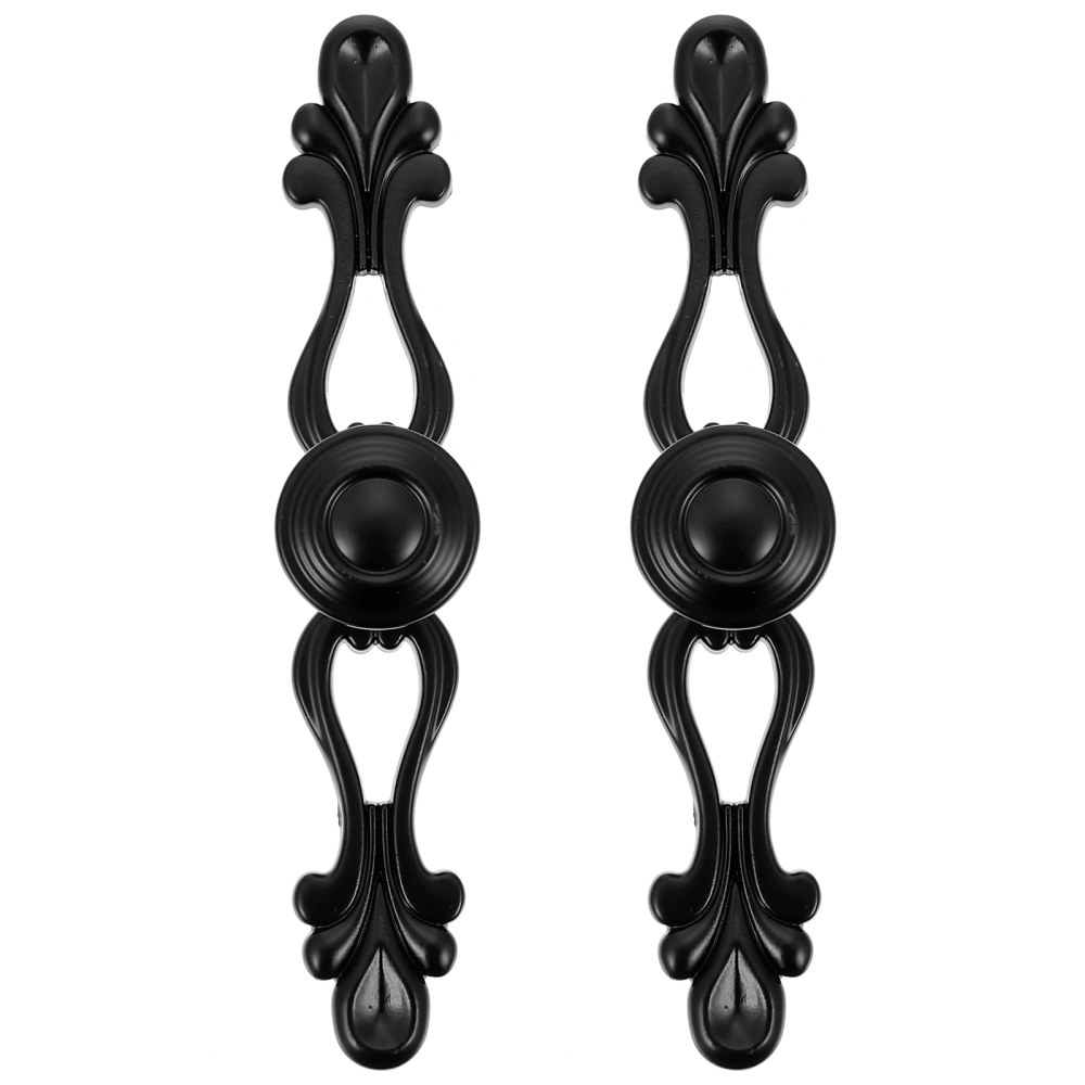 2Pcs European Style Knobs Vintage Wardrobe Handles Drawer Pulls Home Decoration