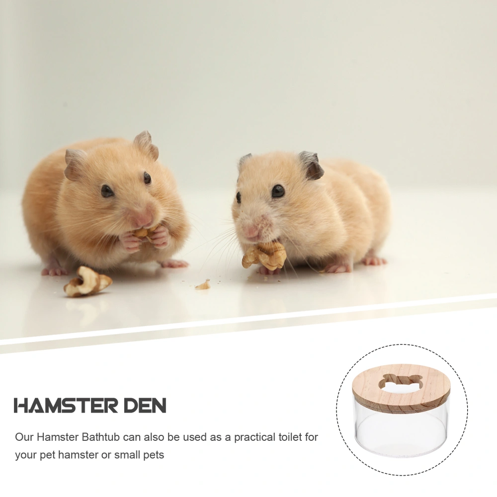 Household Hamster Bathtub Delicate Chinchilla Bathtub Small Hamster Bathroom Hamster Accessory