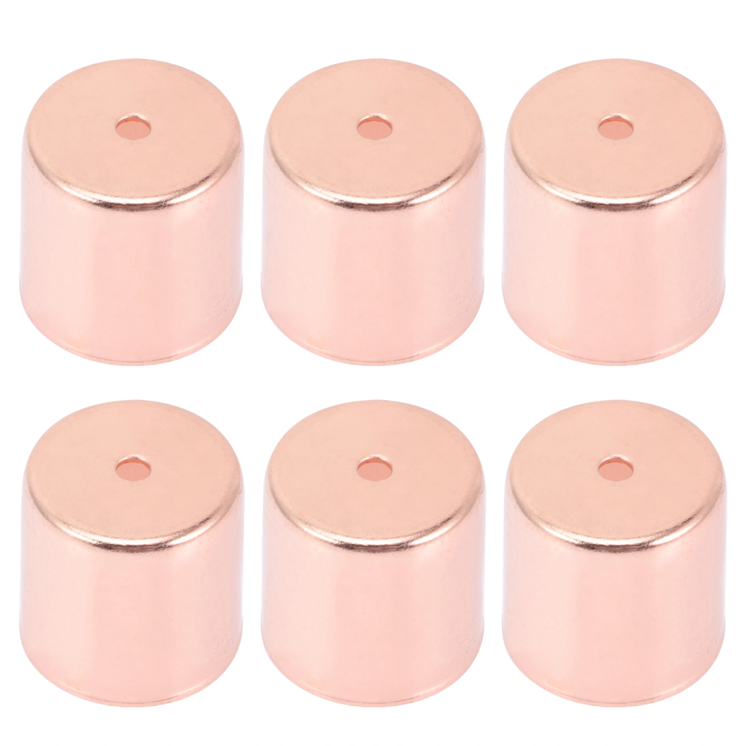 6pcs Candle Holders Iron Candle Cups Candle Containers Candlestick Holders