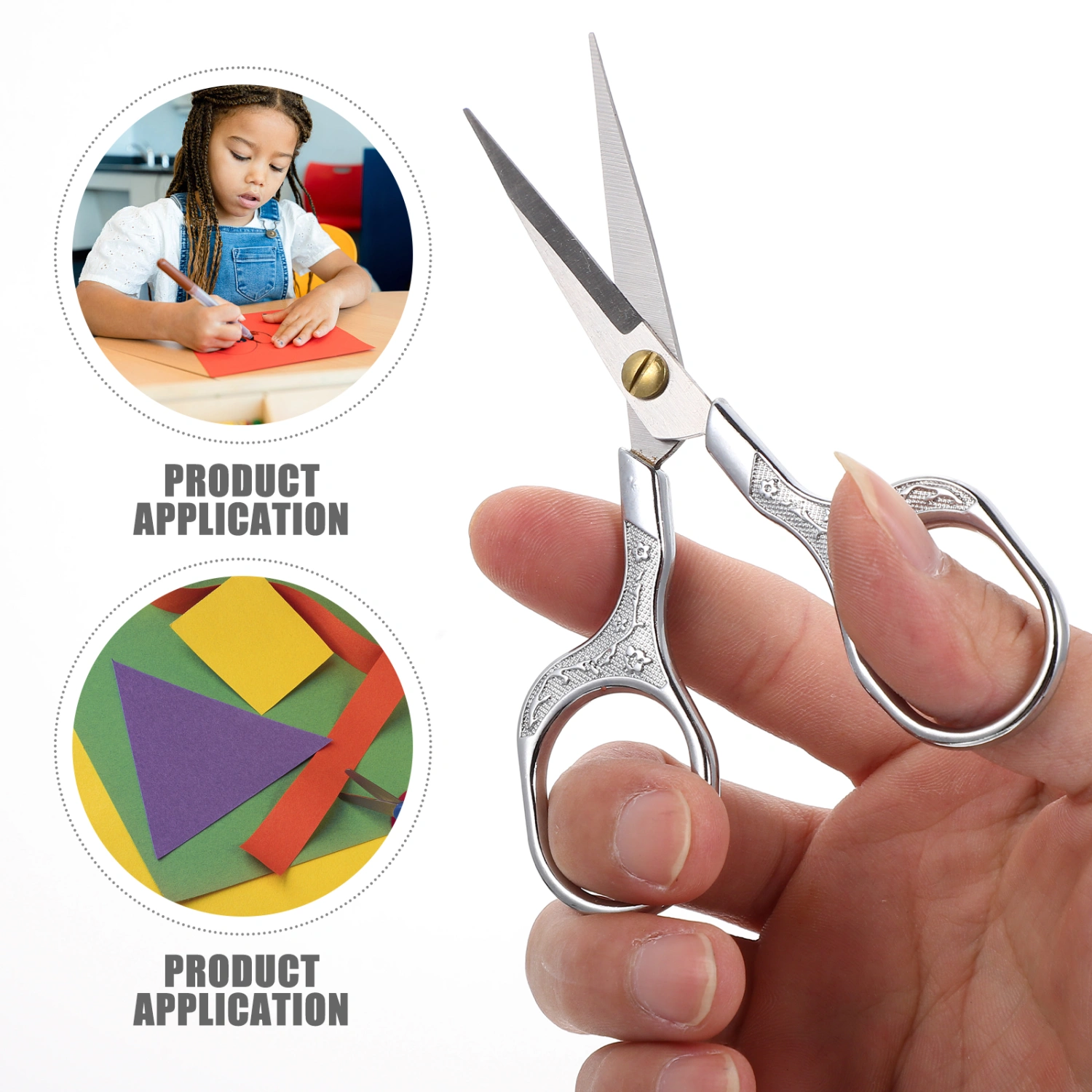Embroidery Thread Scissor Portable Scissor Household Sewing Threads Scissor