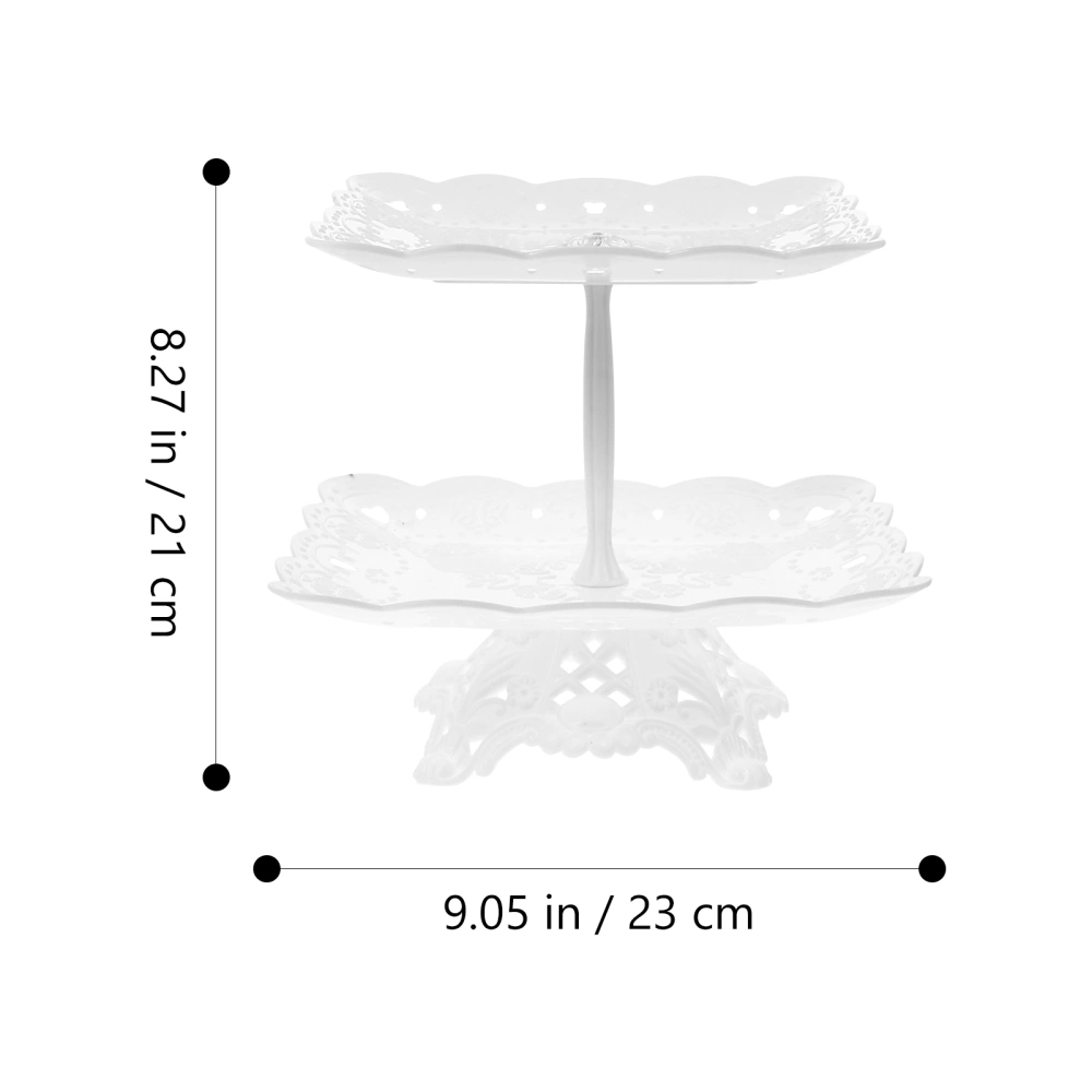 1Pc Cake Stand Dessert Cupcake Holder Shelf Fruit Snack Display Holder