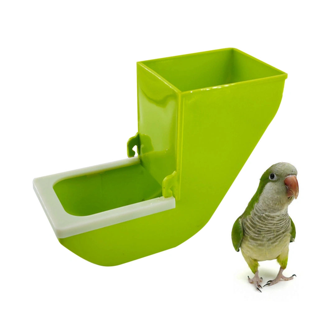 1PC Parrot Feeding Case Food Water Bowl Hanging Feeding Cup Feeder Parrot Cage Accessory