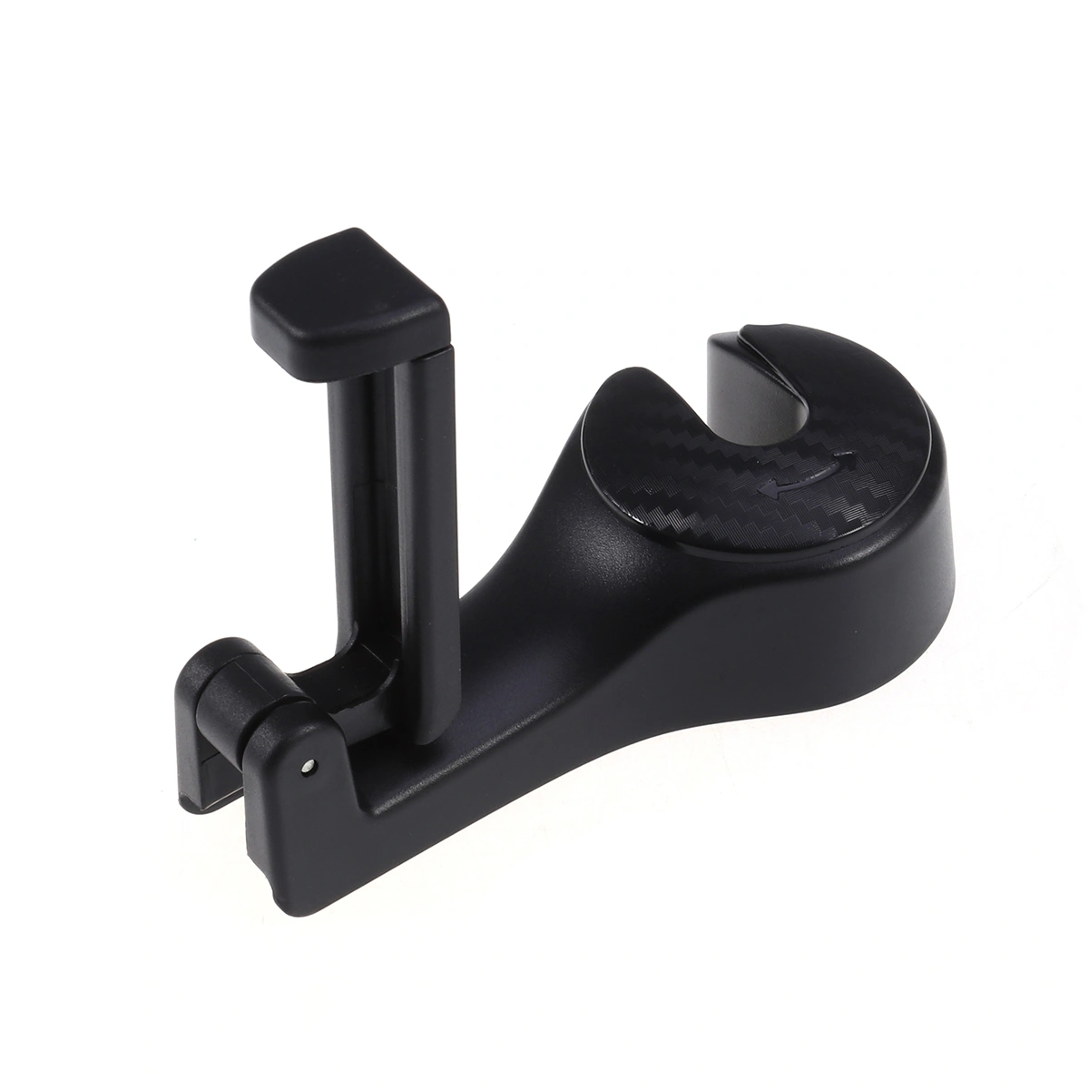Car Backseat Headrest Phone Holder Car Headrest Mount Rotatable Universal Organizer for Smartphone (Black)