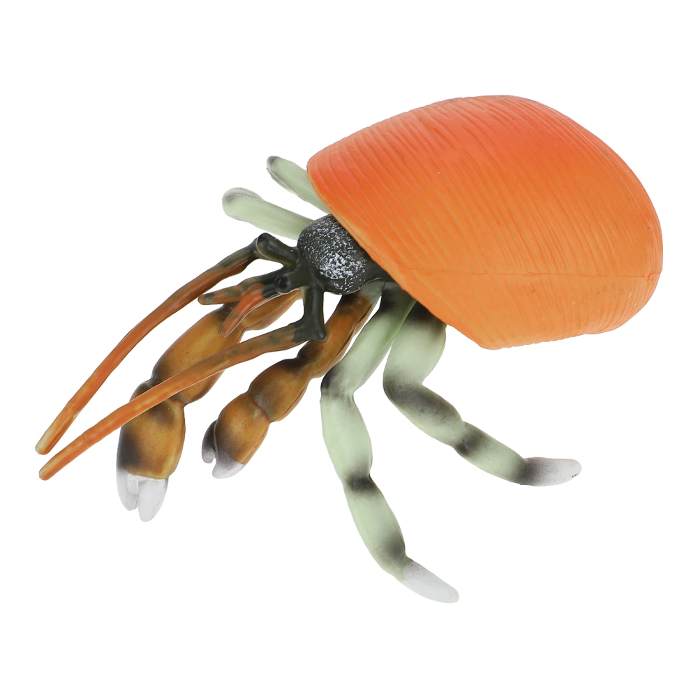 Simulated Hermit Crab Model Kids Simulation Marine Animal Model Fake Hermit Crab Toy