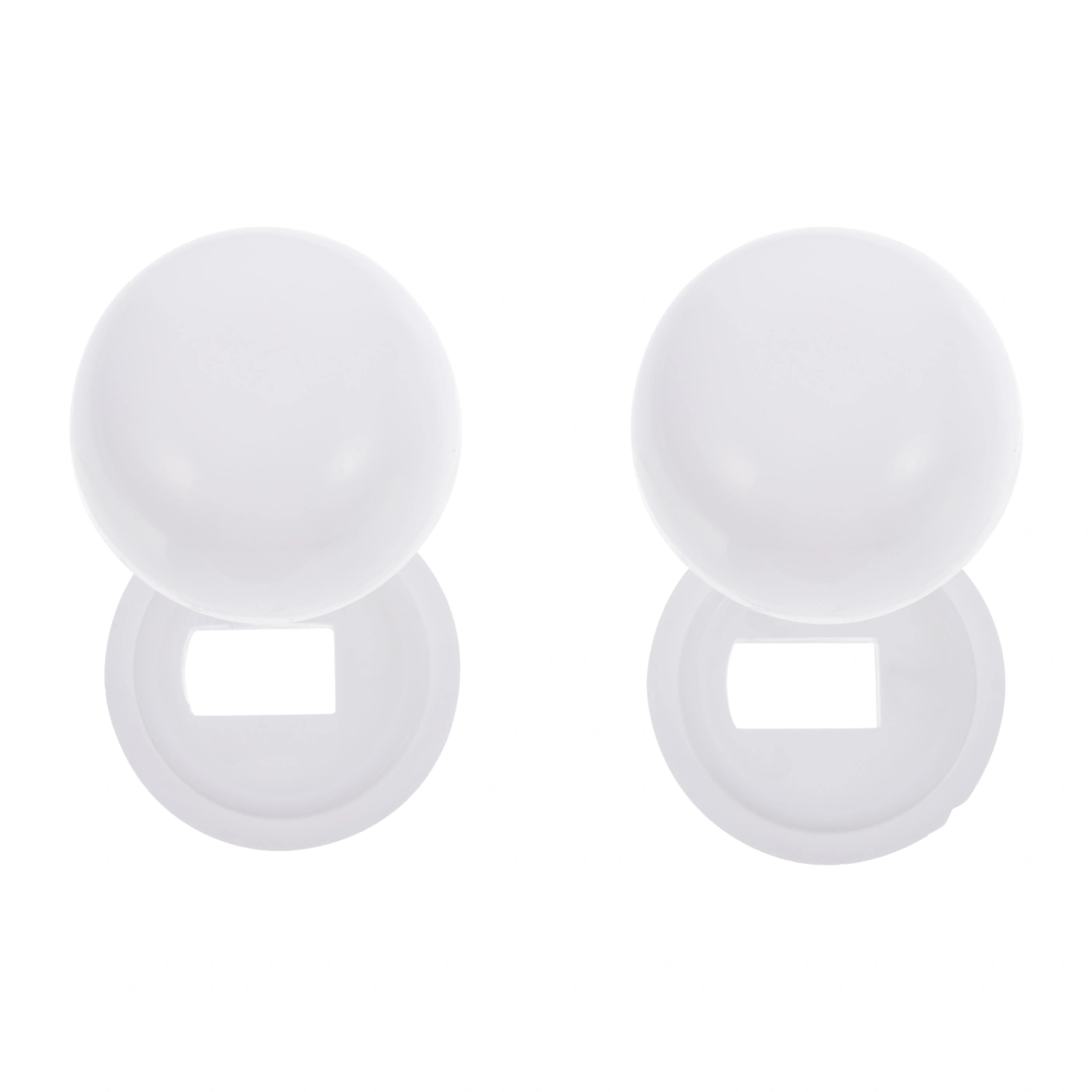 2 Pair of Universal Toilet Bolt Toilet Bowl Lid Installation Accessories