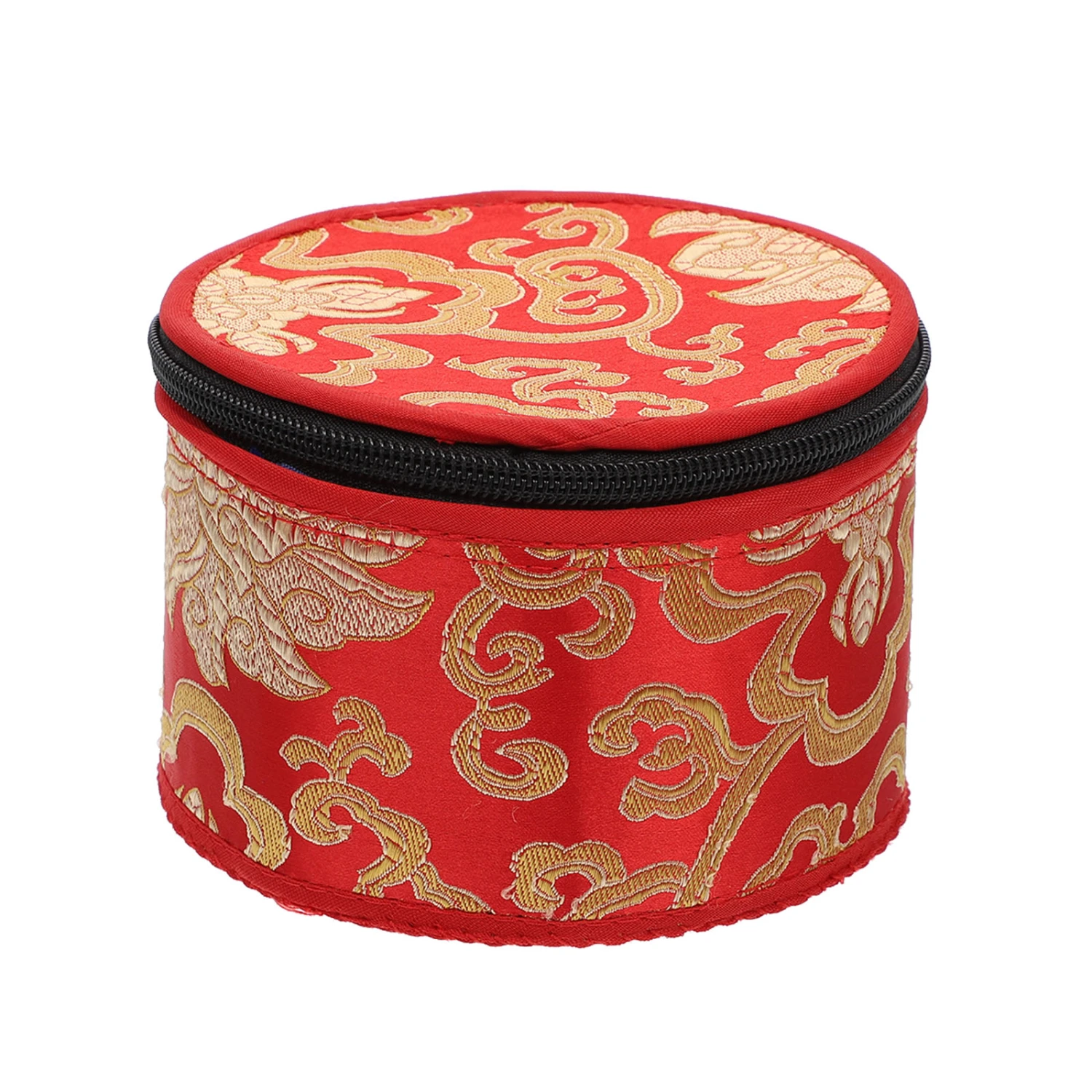 1pc Tibetan Singing Bowl Case Delicate Buddhist Meditation Bowl Storage Bag