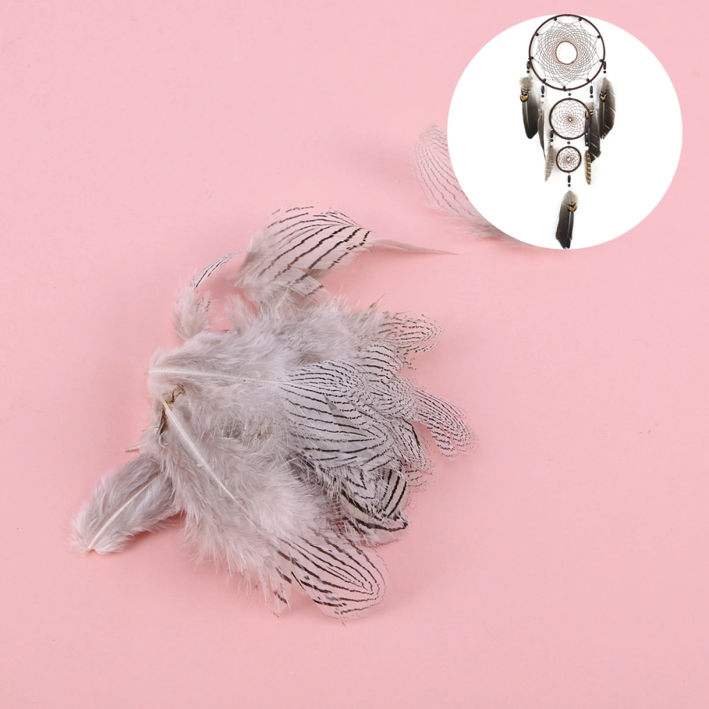 180PCS Dreamcatcher Headwear Earrings Accessories Handmade DIY Feathered Jewelry Decoration Gift