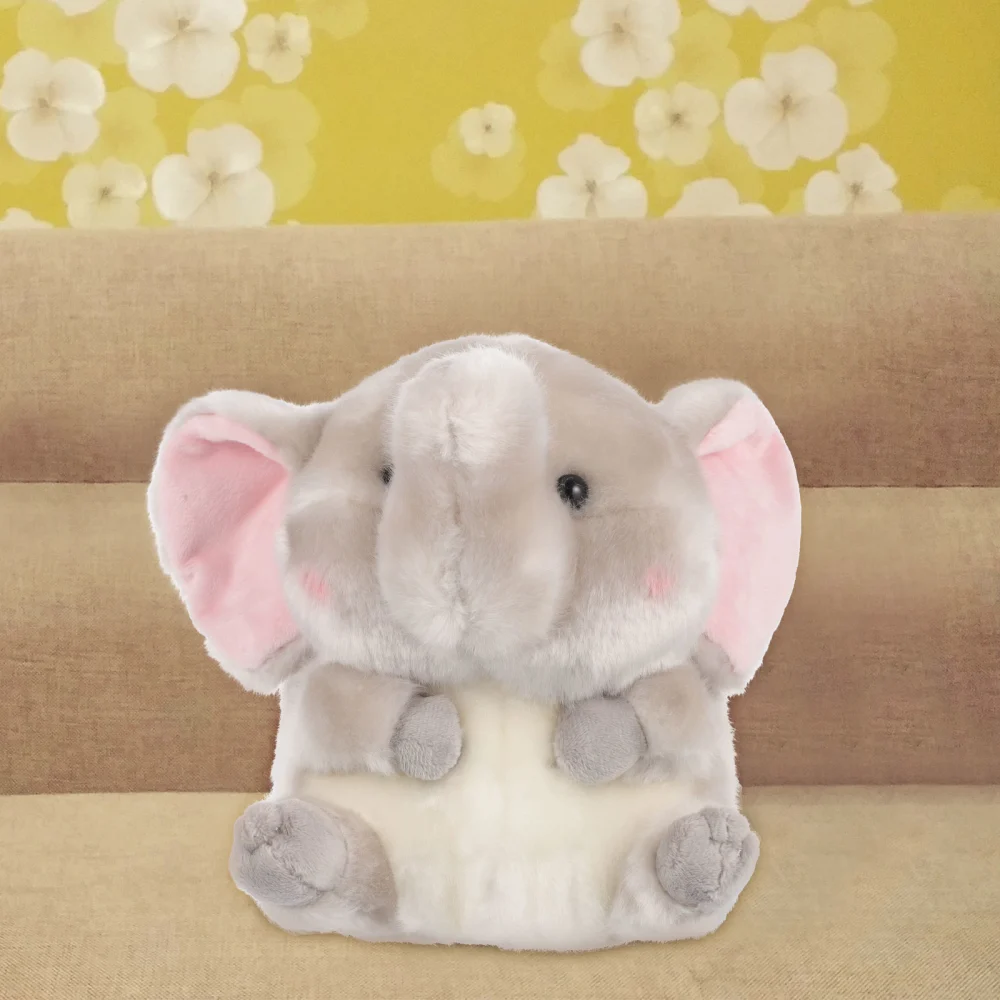 1pc Lovely Cartoon Elephant Doll Stuffed Animal Toy Plush Children Toy Gift