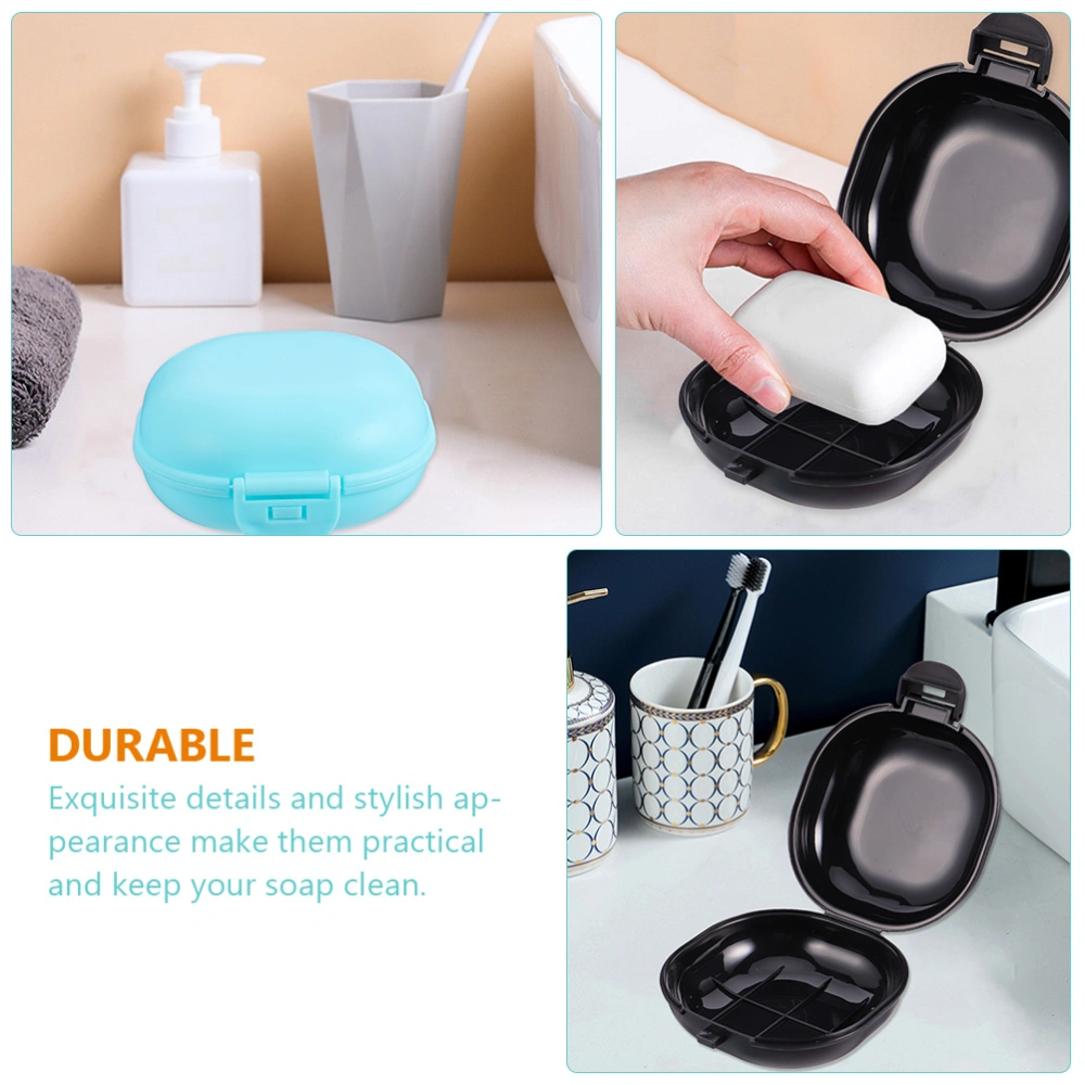 5Pcs Soap Case with Lid Waterproof Soap Box Travel Soap Case Portable Soap Container