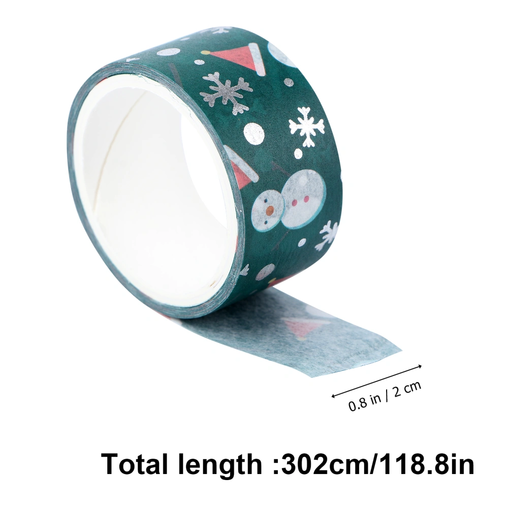 12 Rolls Christmas Theme Washi Paper Tape Decorative Washi Tape Decor for DIY