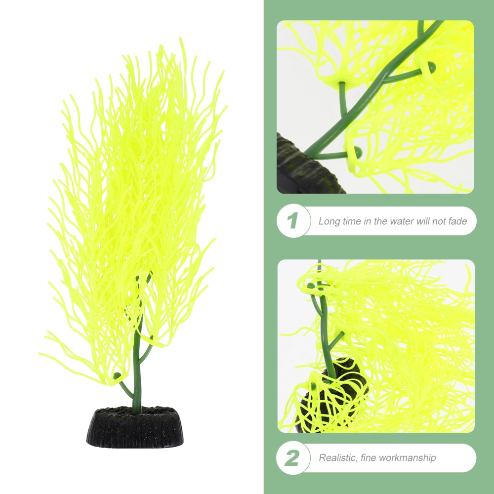 Artificial Hornwort Plant Aquarium Hornwort Decoration Fish Tank Plant Adornment