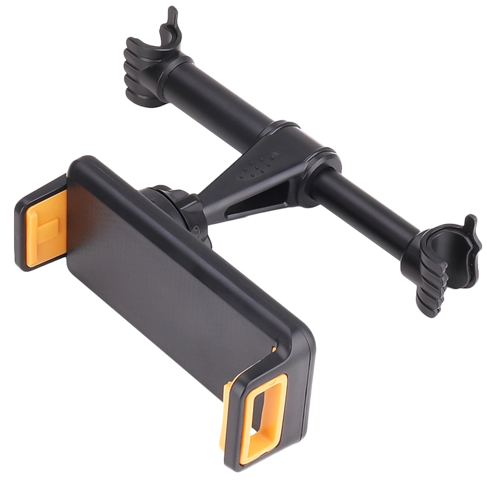 Car Cell Phone Stand Holder Automobile Phone Holder Phone Bracket  Multifunctional Car Phone Rack (Yellow Black)