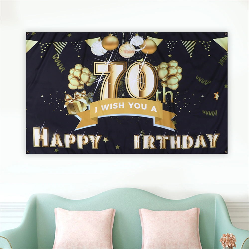 Birthday Party Banners Birthday Door Couplet Door Curtain