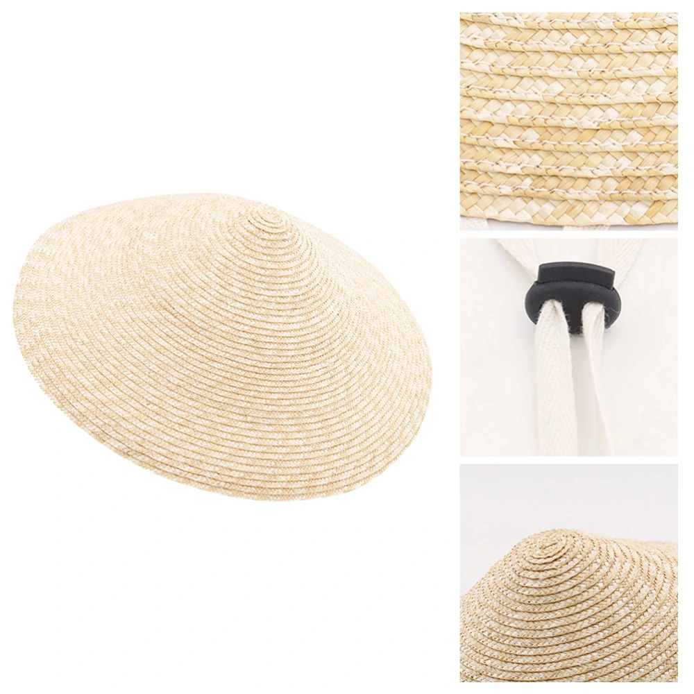 Natural Wheat Straw Hat Sun Protection Hat Creative Outdoor Activities Straw Hat