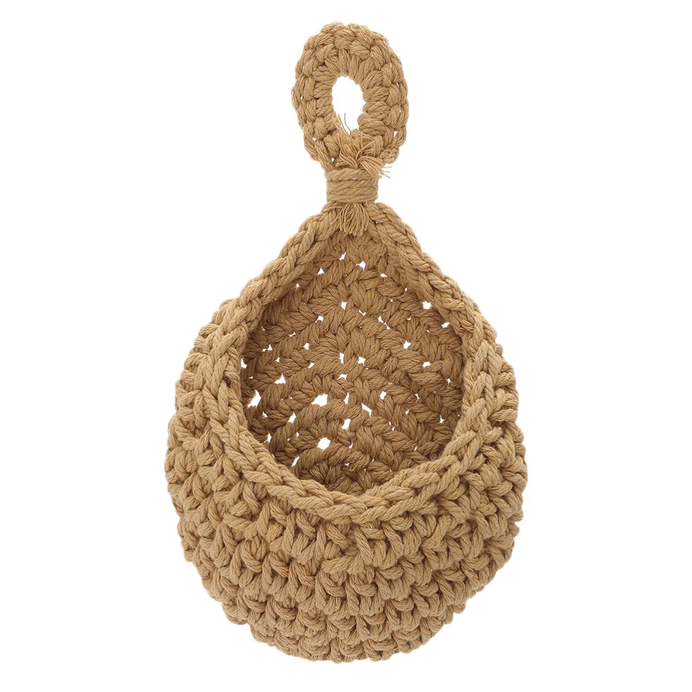 Hand Woven Cotton Rope Plant Hanger Flower Pots Net Woven Flower Pots Holder