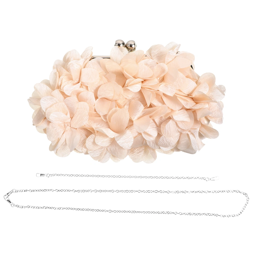 1Pc Fashion Flower Evening Clutch Bag Women Party Wedding Shoulder Bag