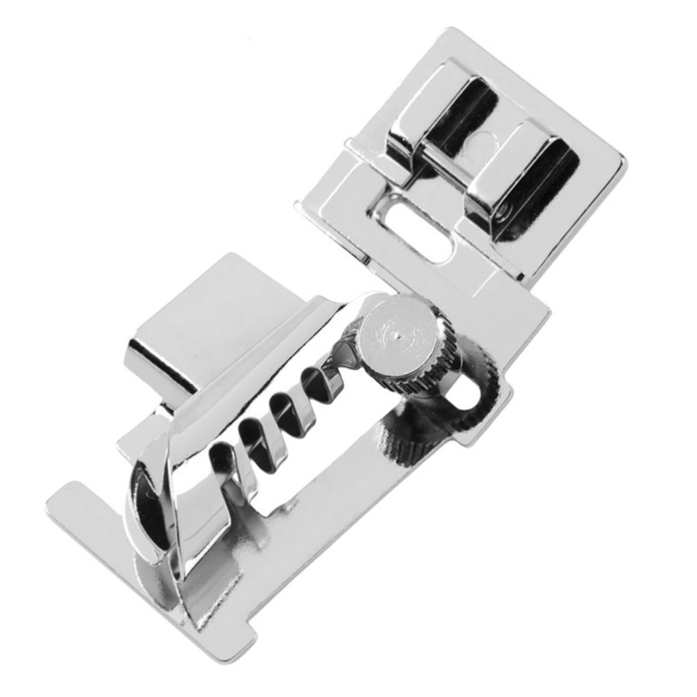 Stainless Steel Rolled Presser Sewing Machine Presser Multifunction Sewing Machine Accessories (Silver)