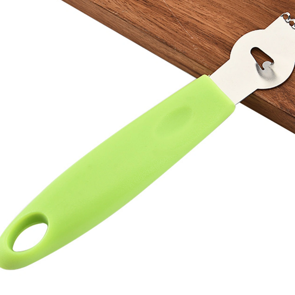 3Pcs Stainless Steel Peeler Fruit Parer Potato Carrot Grater Julienne Tool Light Green