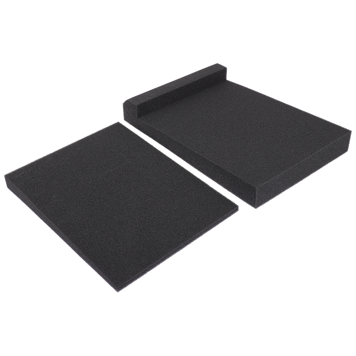 1 Set Speaker Acoustic Isolation Pads Sponge Sound Isolation Cushion (Black)