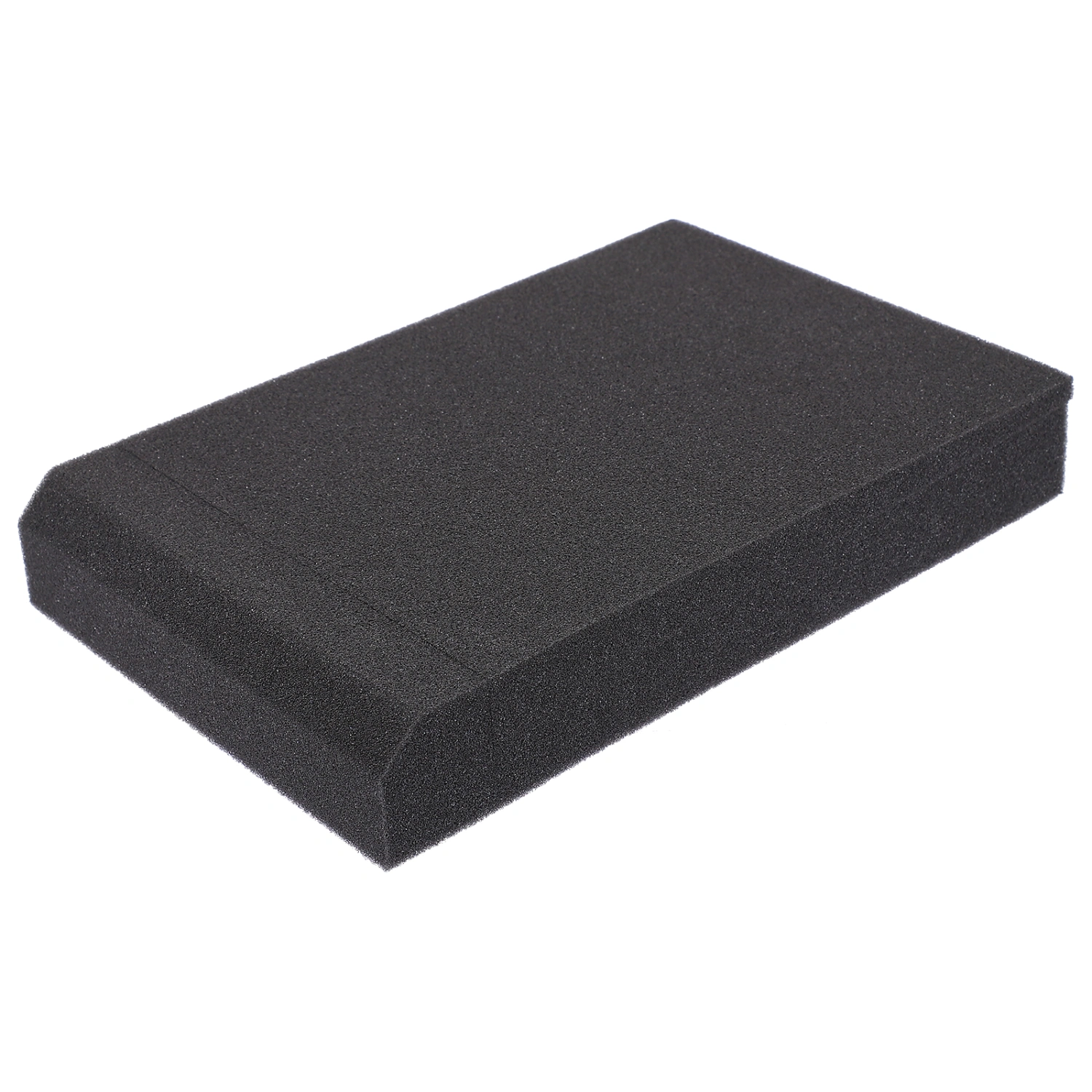 1 Set Speaker Acoustic Isolation Pads Sponge Sound Isolation Cushion (Black)