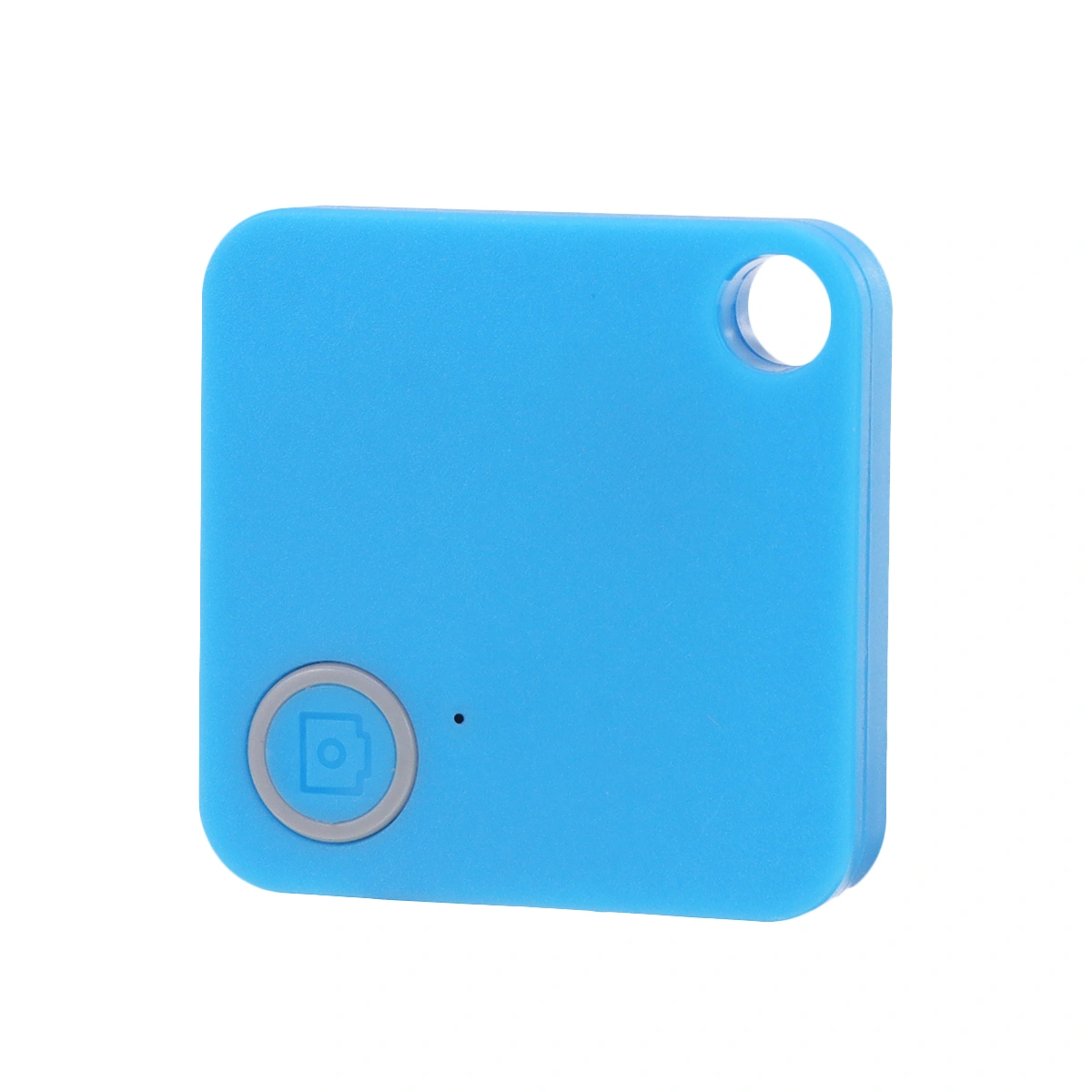 1Pc Smart Mini GPS Anti-Lost Tracer Square Shape Keys Wallet Bag Kids Trackers Finder Equipment (Blue)