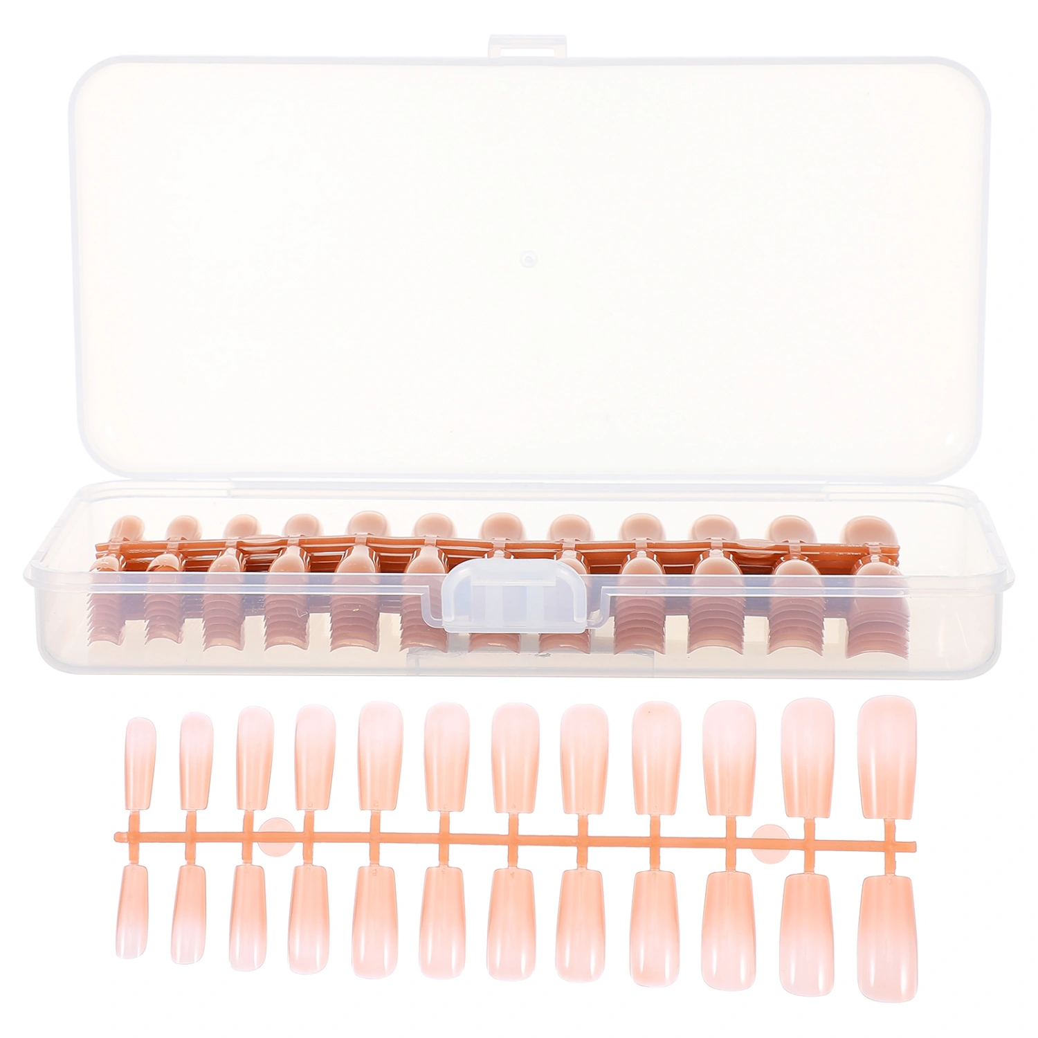 240pcs Press On Nail Tip Full Cover False Nail Coffin Fake Nail Fake Nail Tips