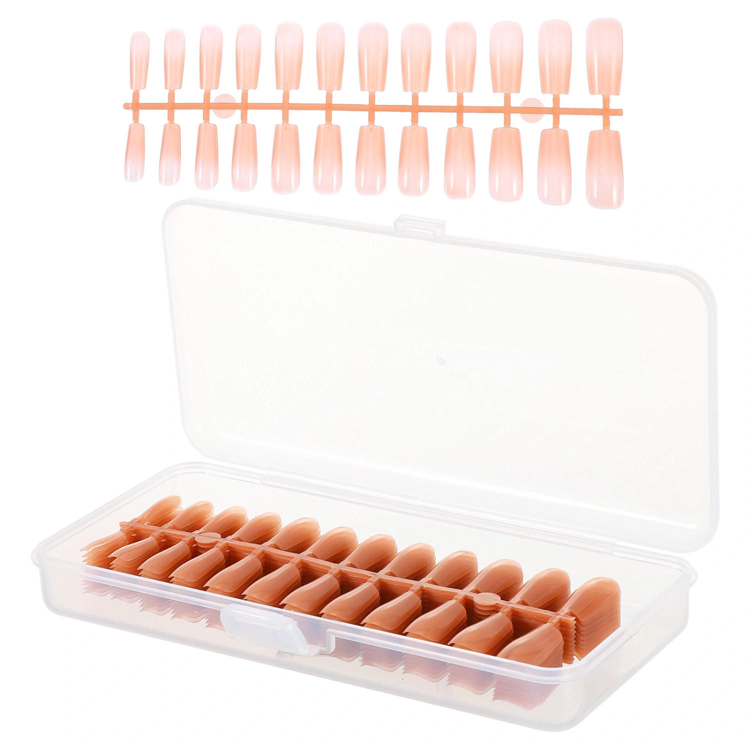 240pcs Press On Nail Tip Full Cover False Nail Coffin Fake Nail Fake Nail Tips