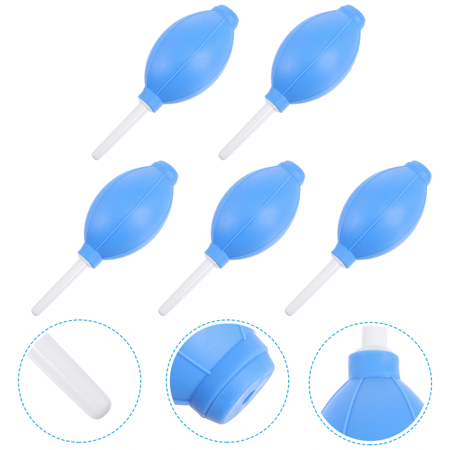 5pcs Air Blower Duster Camera Cleaner Dust Cleaning for Camera Lens Keyboard
