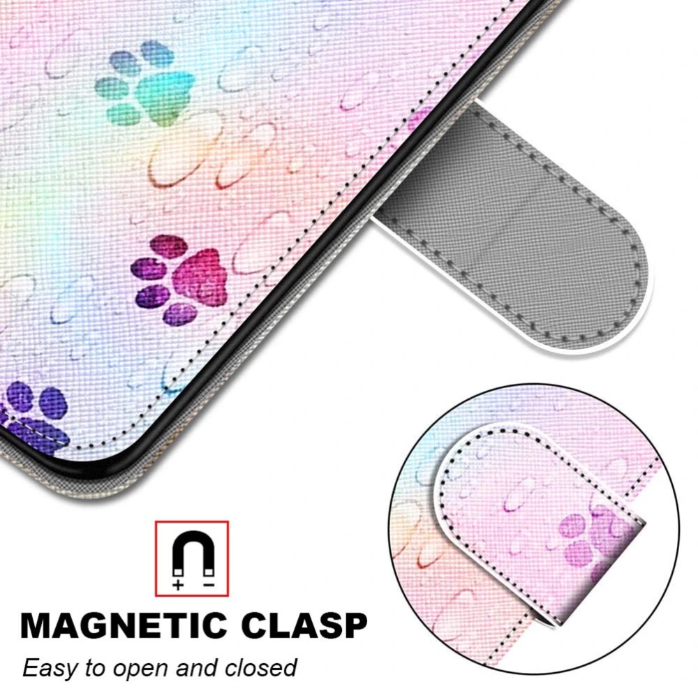 Printed Phone Cover PU Leather PC Inner Foldable Cover Compatible for iPhone 11