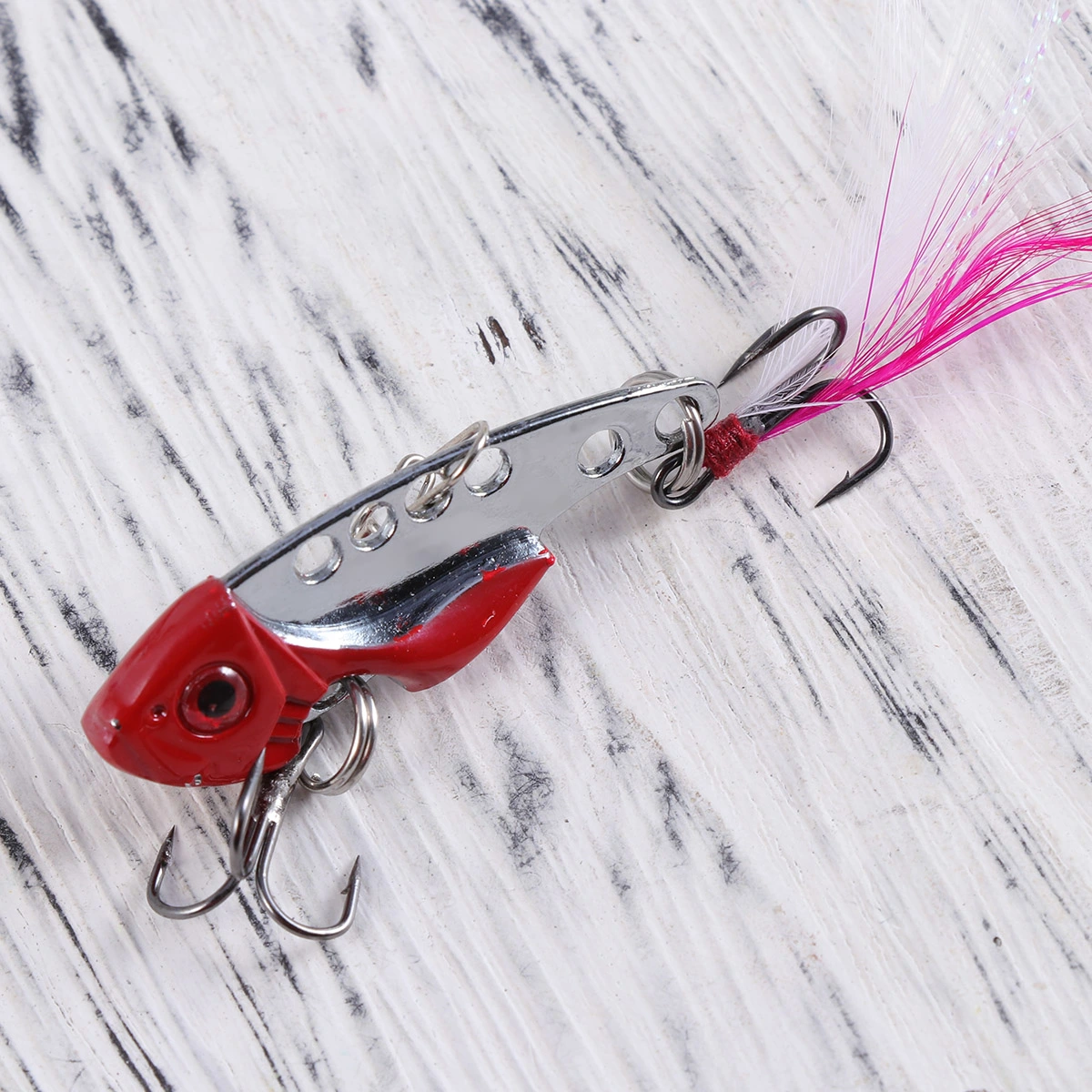 Fishing Lure Artificial Minnow VIB Metal Sequins Lure Bait Fishing Tools
